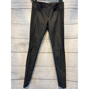 Vince Grey Two Tone Skinny Slim Pant Size 2